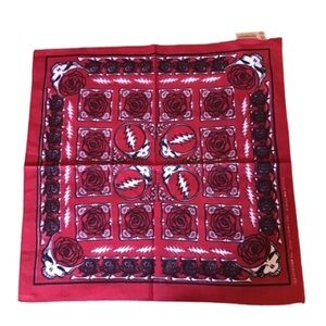 Grateful Dead Run for the roses bandana